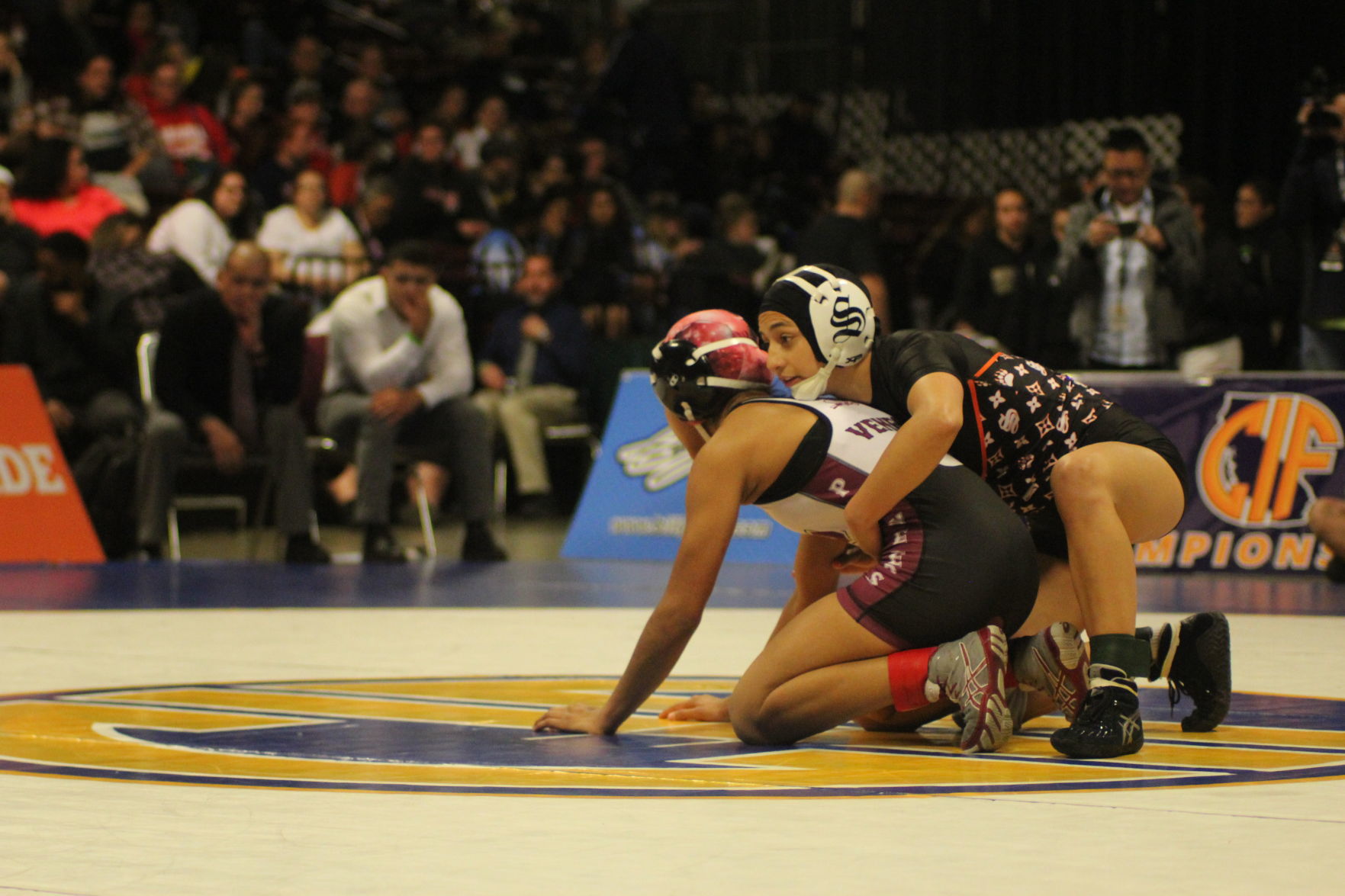 Selma girls wrestling: Alleida Martinez